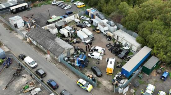 Huge haul recovered in vehicle crime clampdown