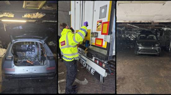 Hundreds arrested, chop shops uncovered and vehicles worth millions seized